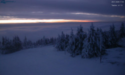 Lysá hora, pohled na západ