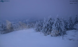 Lysá hora, pohled na západ