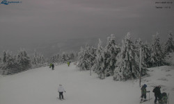 Lysá hora, pohled na západ