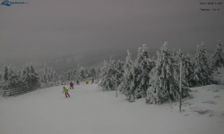 Lysá hora, pohled na západ