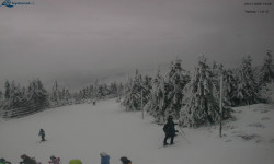 Lysá hora, pohled na západ