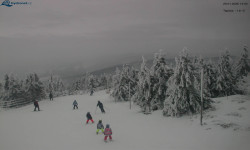 Lysá hora, pohled na západ