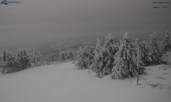 Lysá hora, pohled na západ