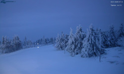 Lysá hora, pohled na západ