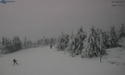 Lysá hora, pohled na západ