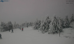 Lysá hora, pohled na západ