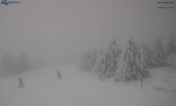 Lysá hora, pohled na západ