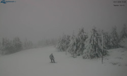 Lysá hora, pohled na západ