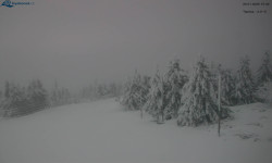 Lysá hora, pohled na západ