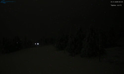 Lysá hora, pohled na západ