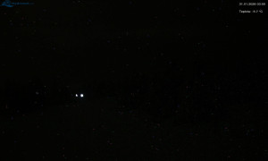 Město Rokytnice nad Jizerou - Lysá hora, pohled na západ - 31.1.2026 v 03:03 Město Rokytnice nad Jizerou - Lysá hora, pohled na západ - 31.1.2026 v 03:03