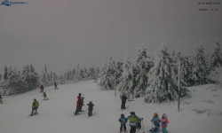 Lysá hora, pohled na západ