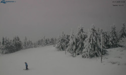 Lysá hora, pohled na západ