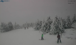 Lysá hora, pohled na západ