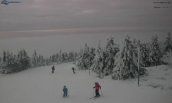 Lysá hora, pohled na západ