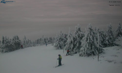 Lysá hora, pohled na západ