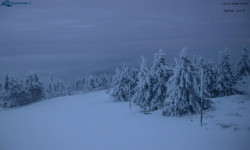 Lysá hora, pohled na západ