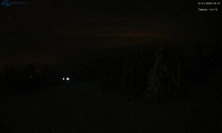 Lysá hora, pohled na západ