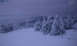 Lysá hora, pohled na západ