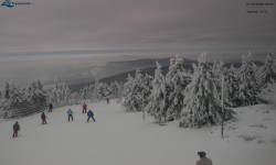 Lysá hora, pohled na západ