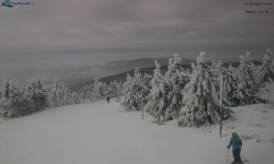 Lysá hora, pohled na západ