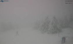 Lysá hora, pohled na západ