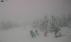 Lysá hora, pohled na západ