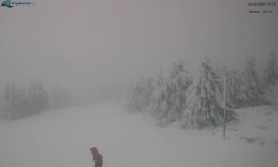 Lysá hora, pohled na západ