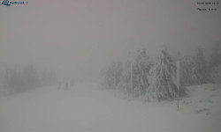 Lysá hora, pohled na západ