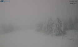 Lysá hora, pohled na západ