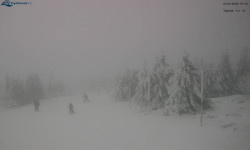 Lysá hora, pohled na západ