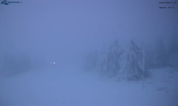 Lysá hora, pohled na západ