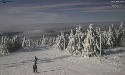 Lysá hora, pohled na západ