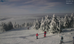Lysá hora, pohled na západ
