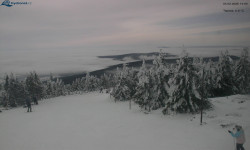 Lysá hora, pohled na západ