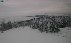 Lysá hora, pohled na západ