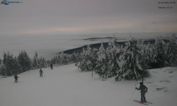 Lysá hora, pohled na západ