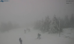 Lysá hora, pohled na západ