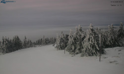 Lysá hora, pohled na západ