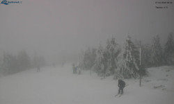 Lysá hora, pohled na západ