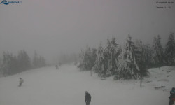 Lysá hora, pohled na západ