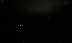 Lysá hora, pohled na západ