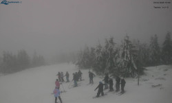 Lysá hora, pohled na západ