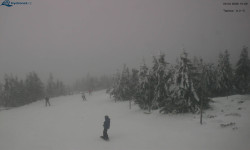 Lysá hora, pohled na západ