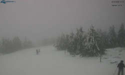 Lysá hora, pohled na západ