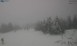 Lysá hora, pohled na západ