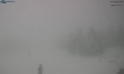 Lysá hora, pohled na západ