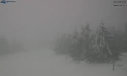 Lysá hora, pohled na západ