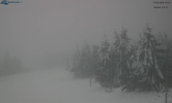 Lysá hora, pohled na západ