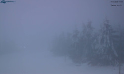 Lysá hora, pohled na západ